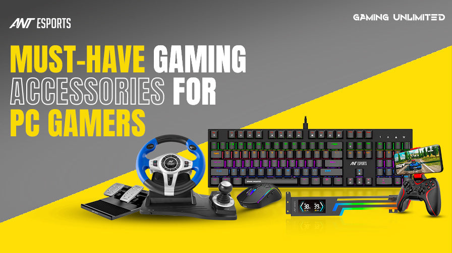 Level Up Your Setup: Must-Have Gaming Accessories for PC and Laptop Gamers