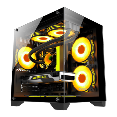 CRYSTAL Z2 Gaming Chassis Black