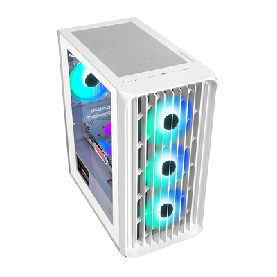 205 MINI 6F Gaming Chassis - White