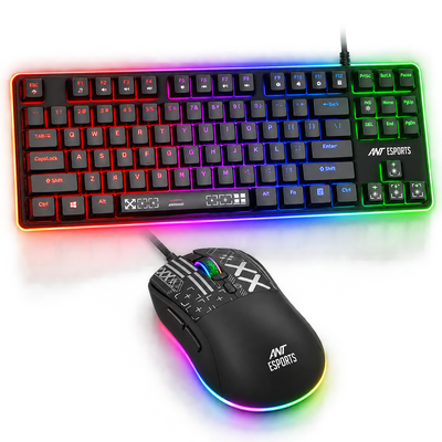 Thunder20 TKL Keyboard & Mouse Combo - Black