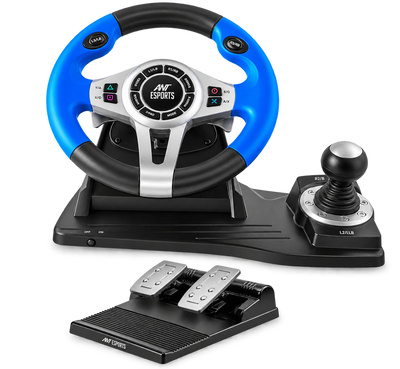 GW185 Universal 270° Racing Wheel with Shifter & Pedals