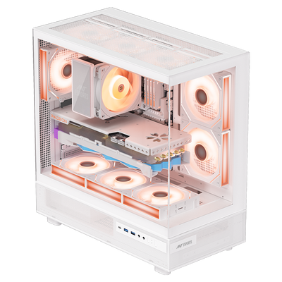 Crystal X6 Gaming Chassis -White