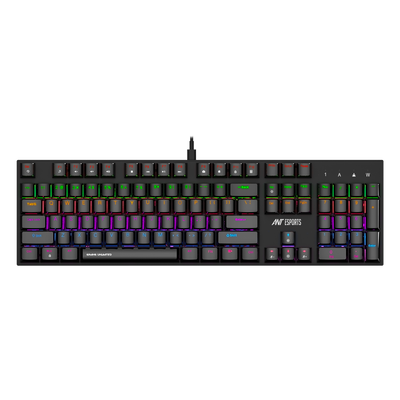 MK3200 V2 Mechanical Gaming Keyboard Multicolor LED Backlit Wired -Blue Switch