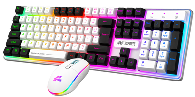 KM1610 LED Gaming Keyboard & Mouse Combo