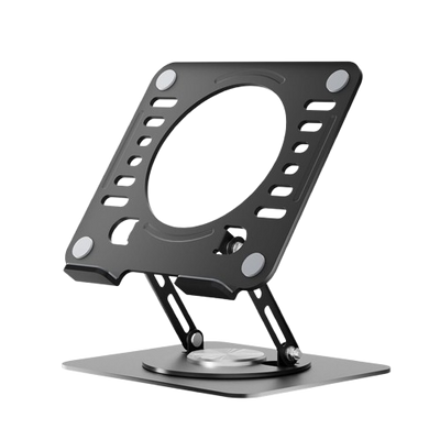 Riser 40 360° Rotating Carbon Steel Laptop Stand - Black