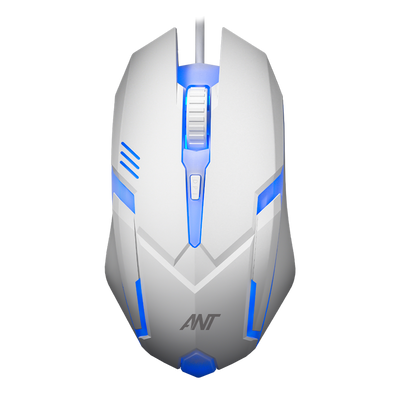 GM46 Wired Optical Gaming Mouse - White