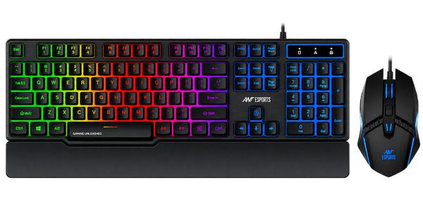 KM500W World of Warships Keyboard & Mouse Combo - Black