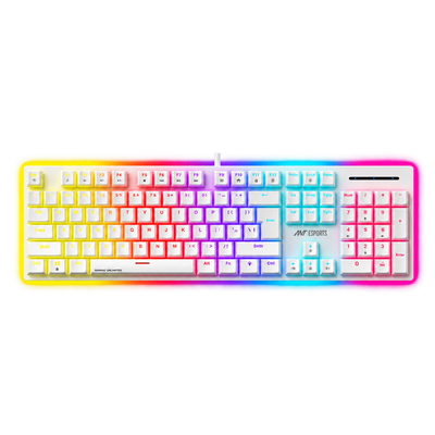 MK3400 V3 Mechanical Keyboard Brown Switch - White