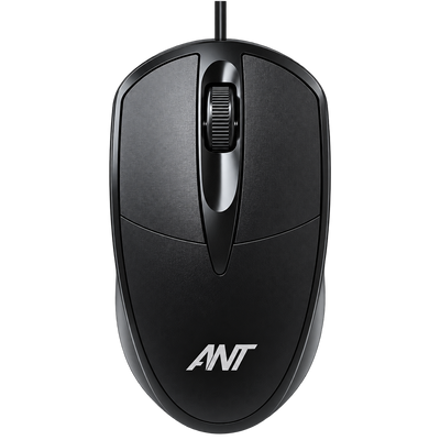Globe 10 Wired Optical Mouse - Black