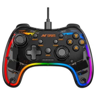 GP310R Wireless Gamepad with Neon RGB - D-Input & X-Input
