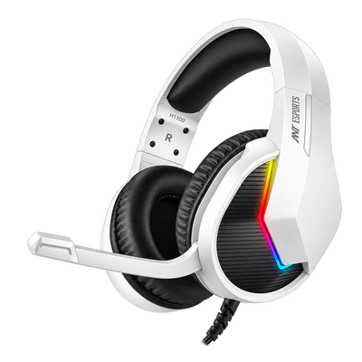 H1100 Over-Ear Gaming Headphones - Frost White