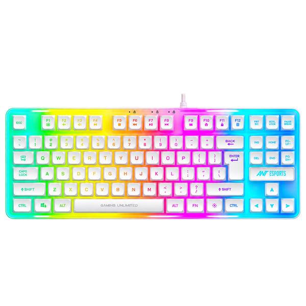 MK700 V2 TKL Membrane Keyboard - Mercury White