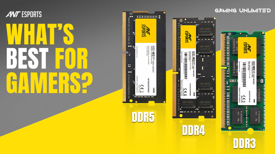 DDR3 vs DDR4 vs DDR5: Best RAM for Gaming