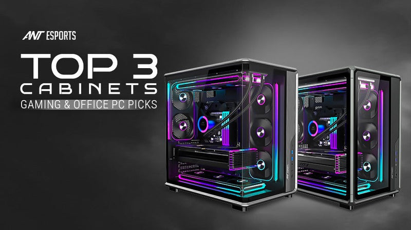 Top 3 Ant Esports Gaming & Office PC Cabinets to Consider