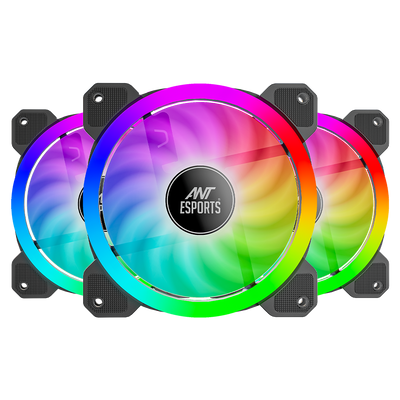 Superflow 3x120mm ARGB Black Case Fan Kit