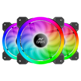 Superflow 3x120mm ARGB Black Case Fan Kit