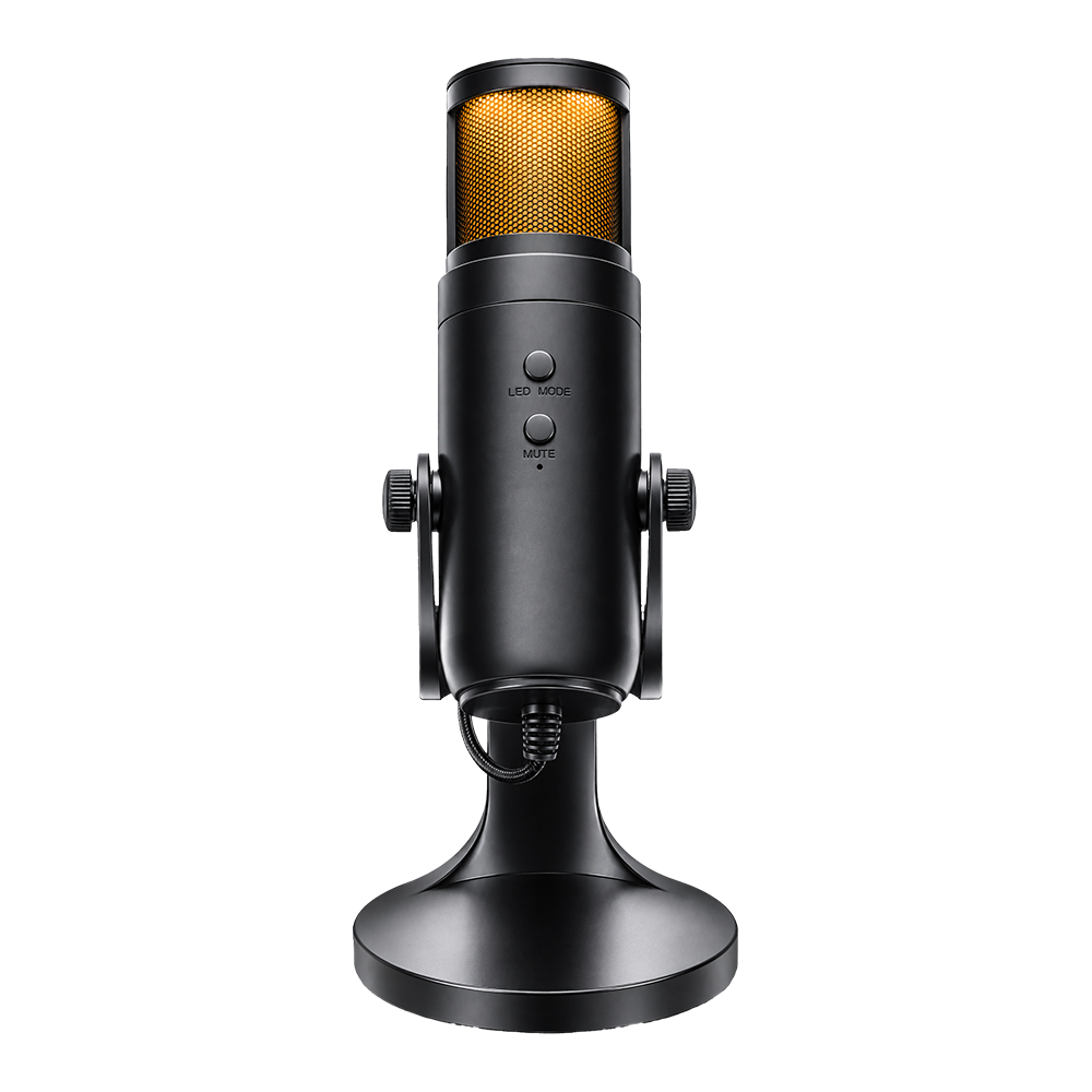 WENTE 220 USB Condenser Microphone - Cardioid, RGB, Black
