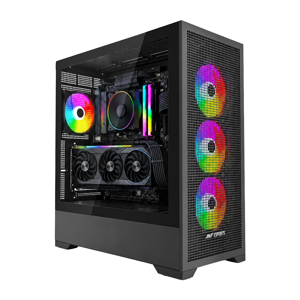 EVO 360 Gaming Chassis - Black