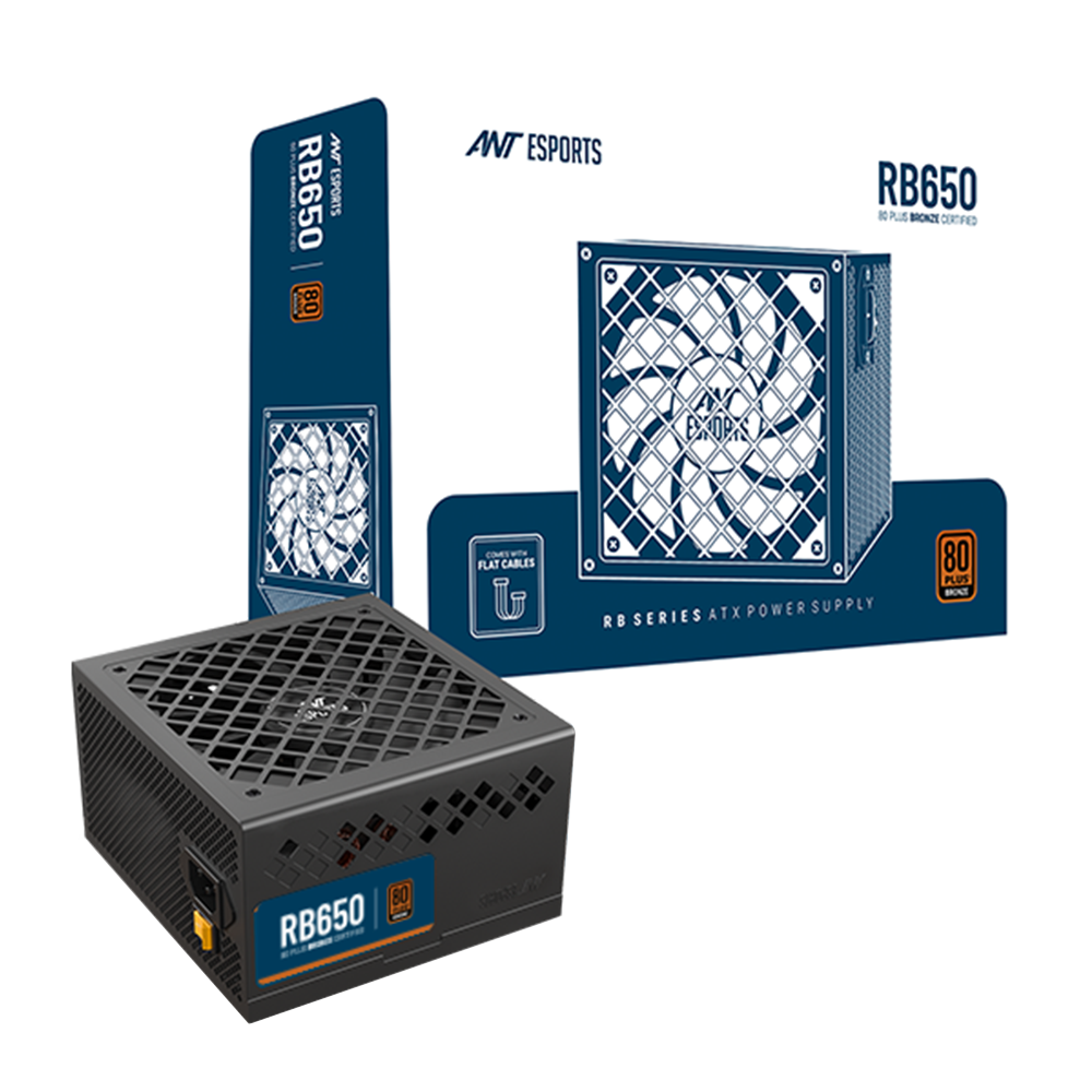 RB650 Non Modular High Efficiency Power Supply