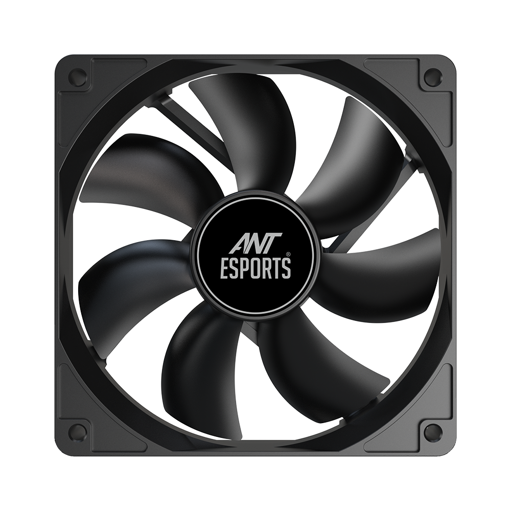 CarbonFlow 120mm Black Case Fan