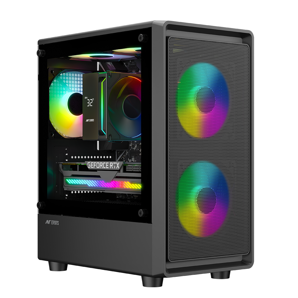 400 Air Mini Gaming Chassis - Black