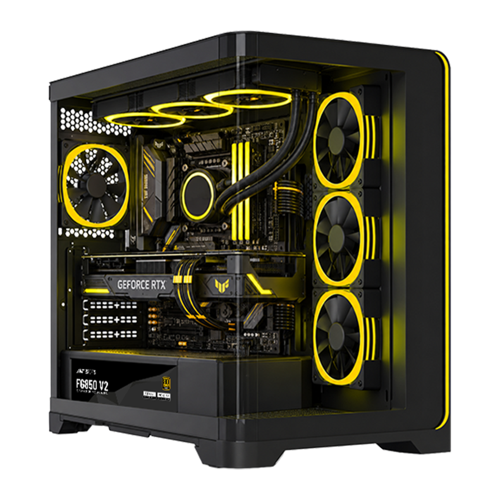 Crystal ARC Gaming Chassis - Black