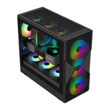 Titan FE Gaming Chassis With ARGB Fan - Black