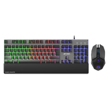KM550 Wired Gaming Keyboard & Mouse combo - Black