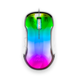GM610 Crystal Gaming Mouse - White