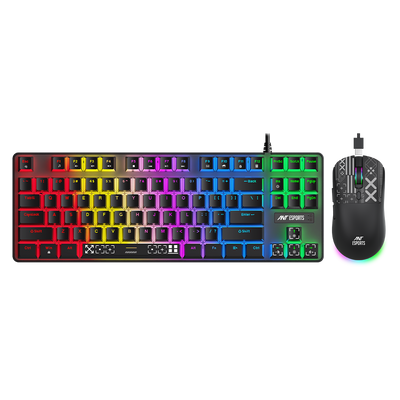 Thunder20 TKL Keyboard & Mouse Combo - Black