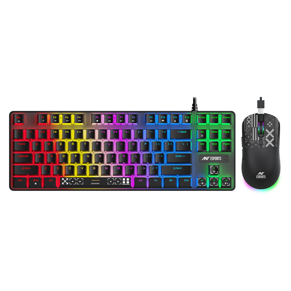 Thunder20 TKL Keyboard & Mouse Combo - Black