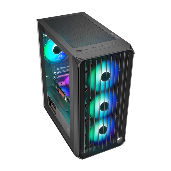 205 MINI 6F Gaming Chassis - Black