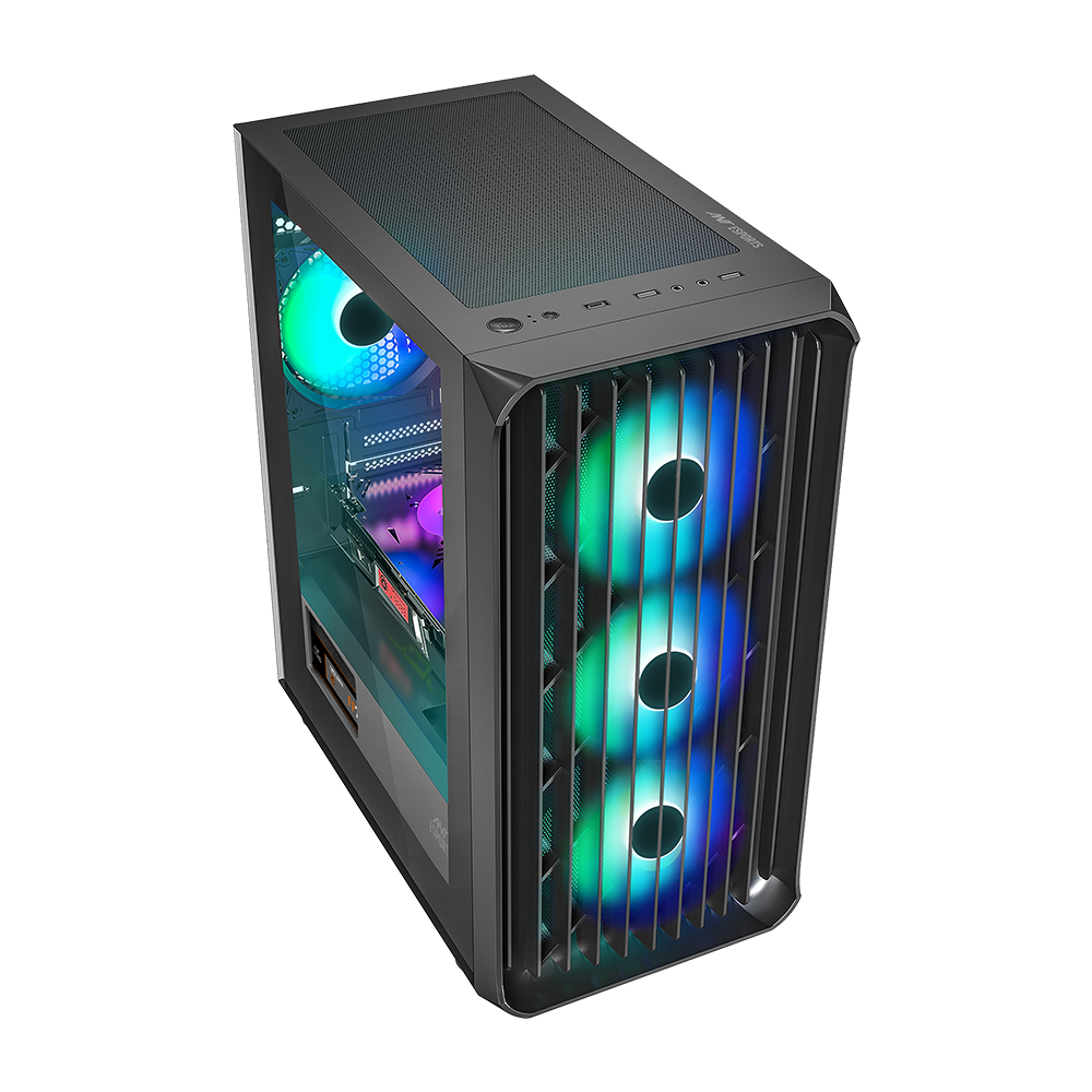 205 MINI 6F Gaming Chassis - Black
