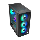 205 MINI 6F Gaming Chassis - Black