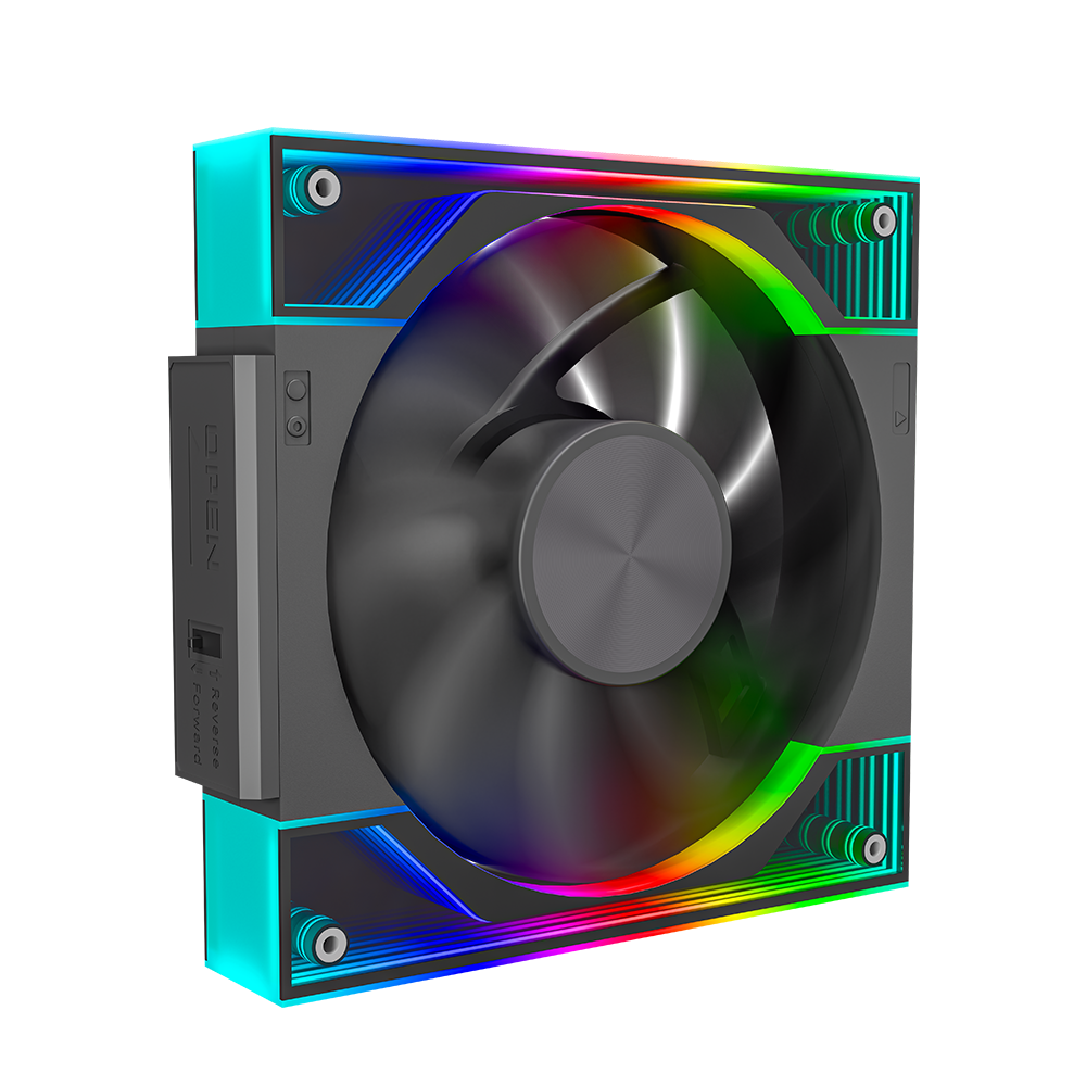QUARTZFLOW 3x120MM CASE FAN KIT ARGB -  Blank