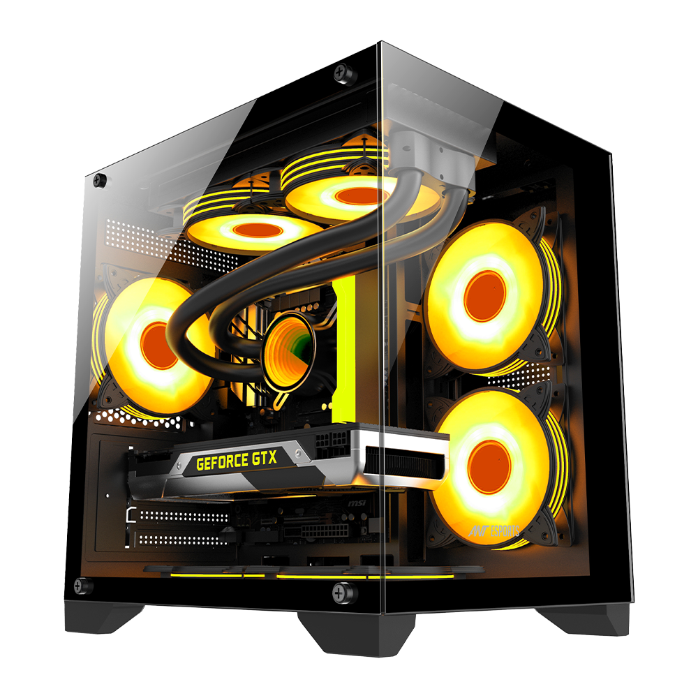 CRYSTAL Z2 Gaming Chassis Black