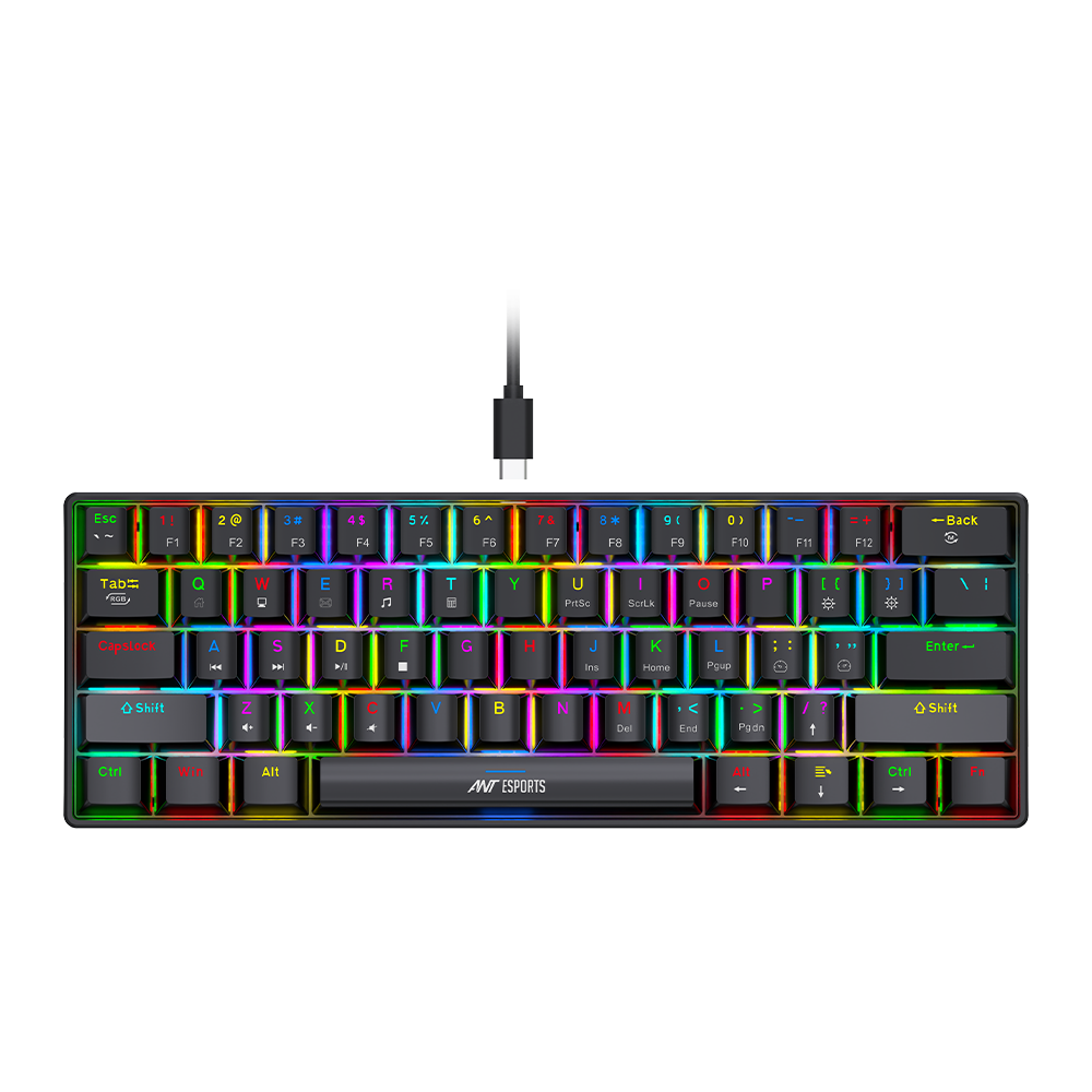 MK1300 V2 Red Switch – Black