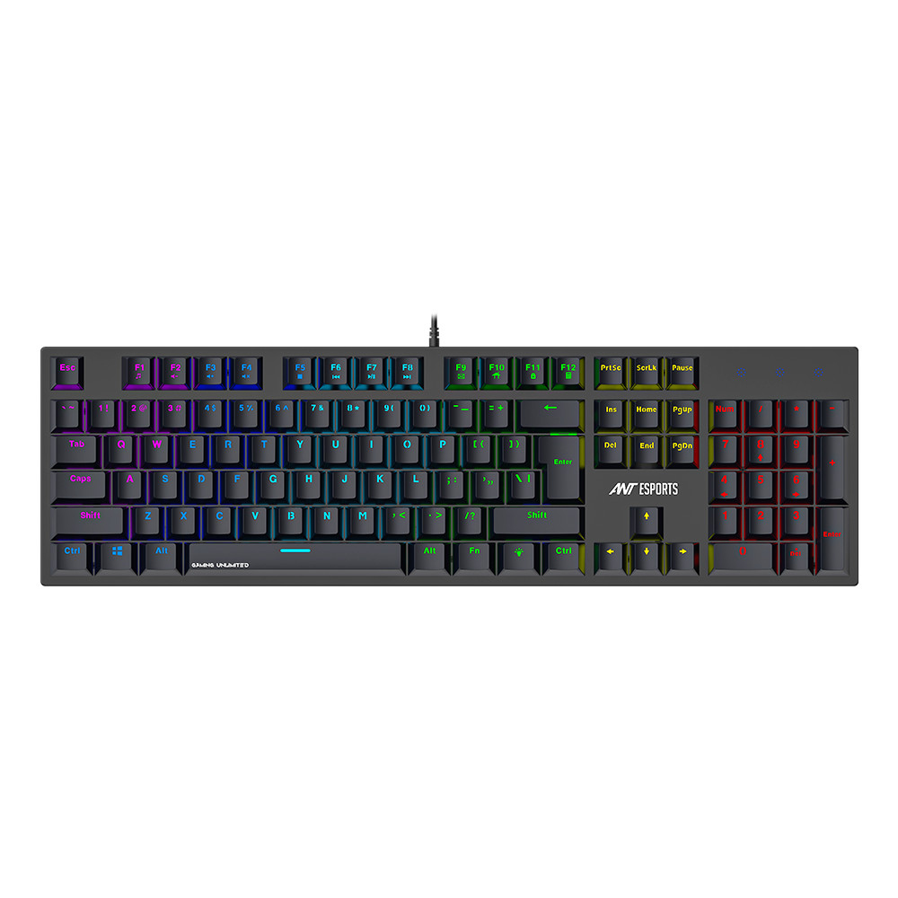 MK3400 V3 World of Warships Mechanical Keyboard - Black