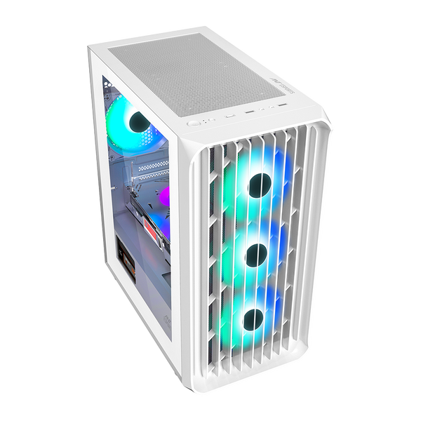 205 MINI 6F Gaming Chassis - White