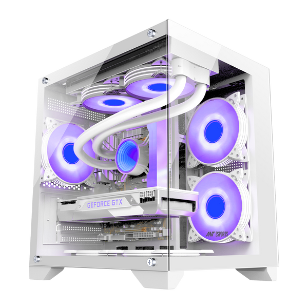 CRYSTAL Z2 Gaming Chassis White