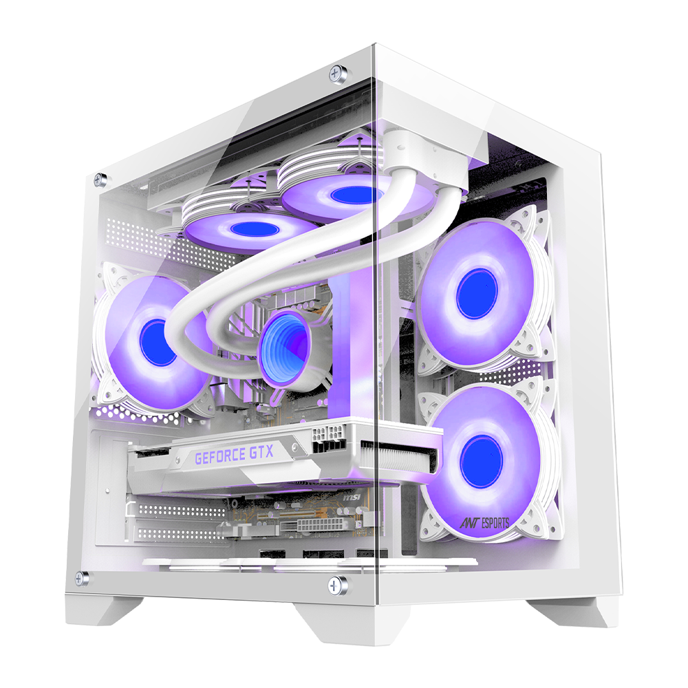 CRYSTAL Z2 Gaming Chassis White