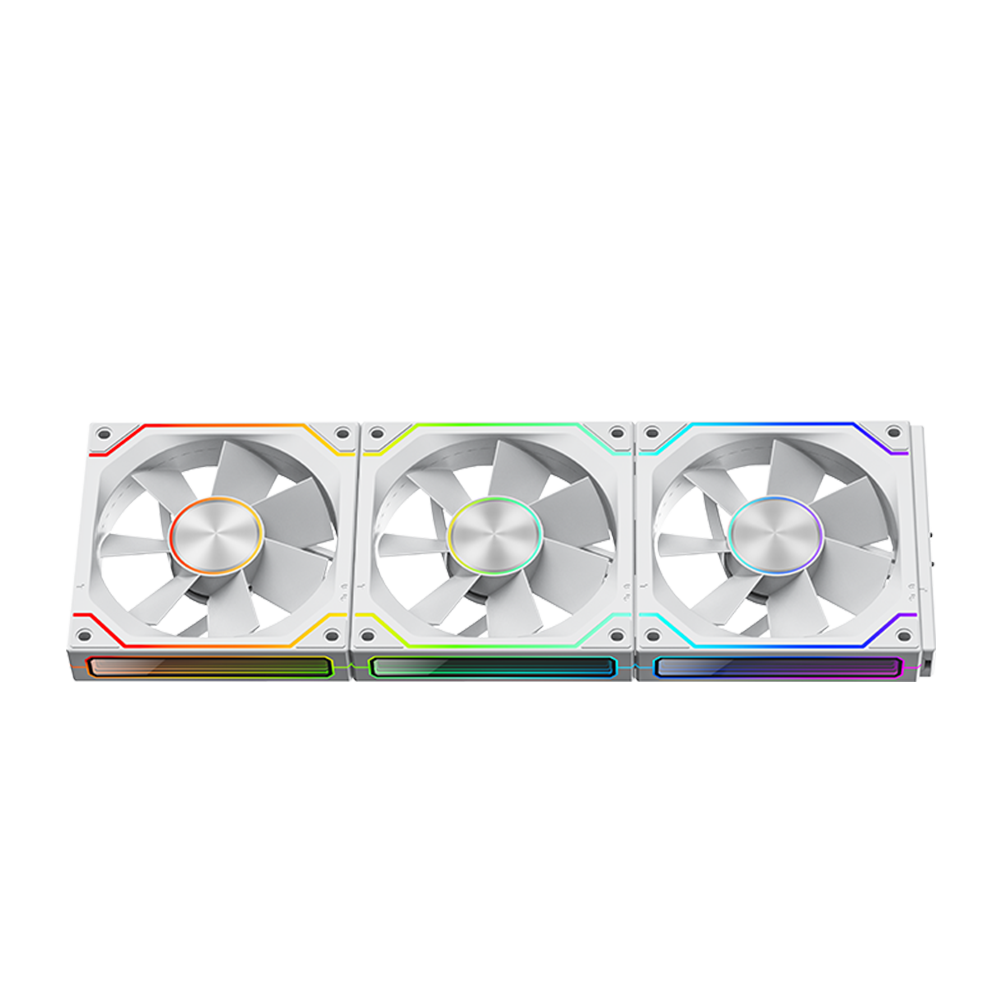 SHIFTFLOW KIT 3x120MM CASE FAN KIT ARGB White