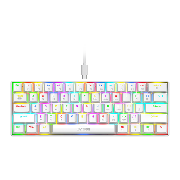 MK1300 V2 Red Switch - White