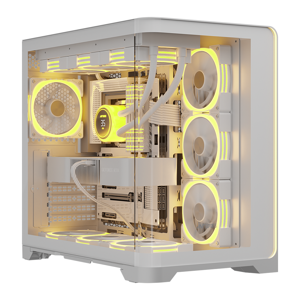 Crystal ARC Gaming Chassis - White