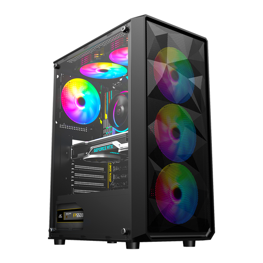 VM41  Gaming Cabinet Black