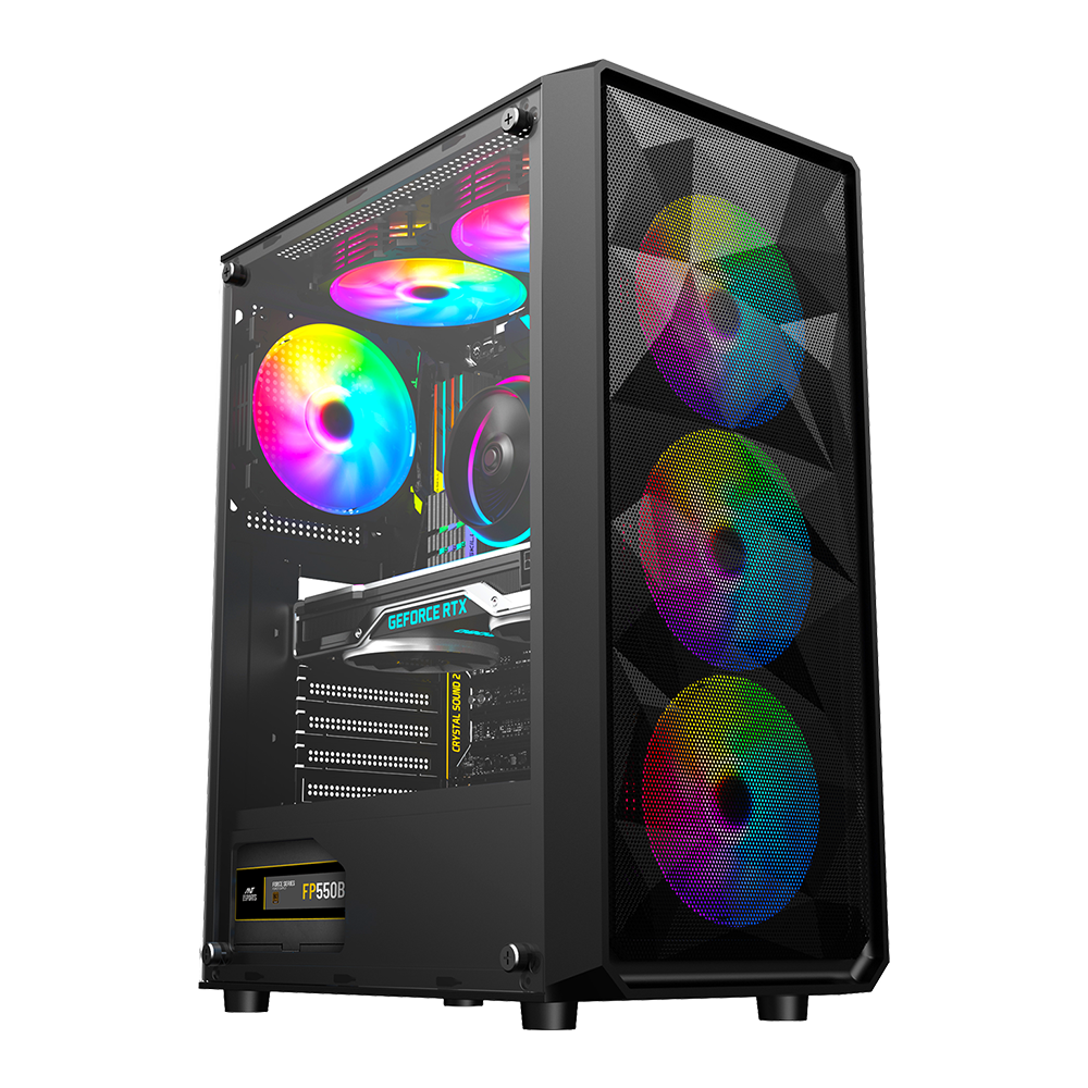 VM41  Gaming Cabinet Black