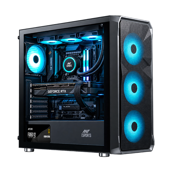 ICE-112 Gaming Chassis BLACK With ARGB FAN