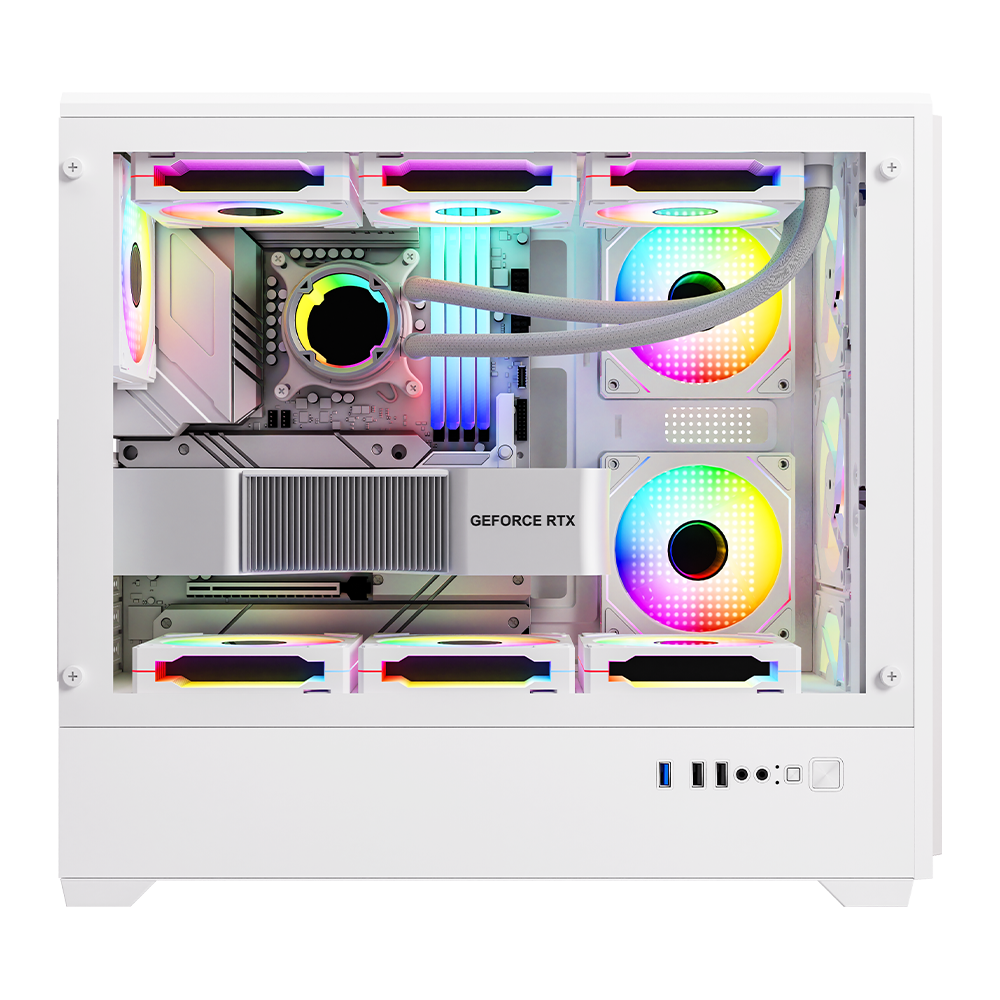 EVO 360 Lite Gaming Chassis - white
