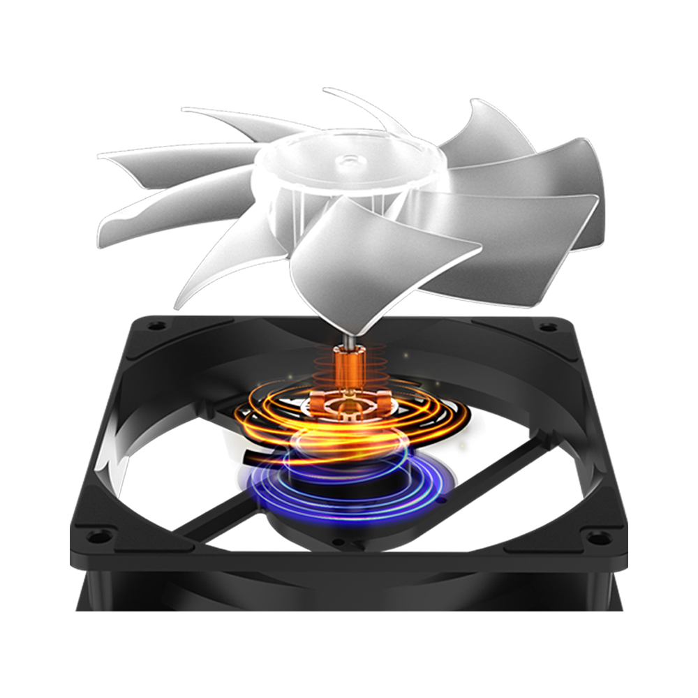 ICE-C621 Dual Tower CPU Air Cooler