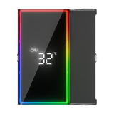 V4 Digital CPU Air Cooler with Temperature Display
